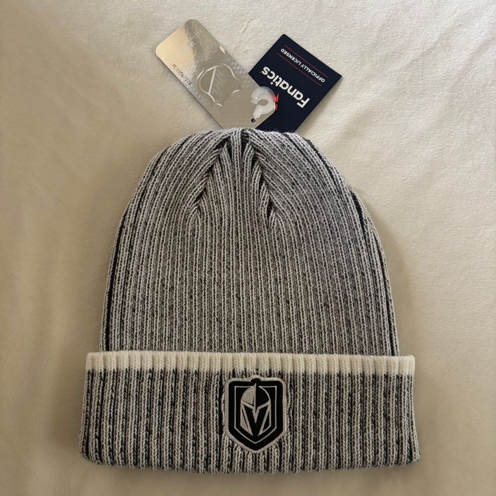 Fanatics Vegas Golden Knights Beanie VGK Official Licensed Product NHL Haze NWT